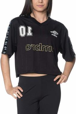 UMBRO T-SHIRT A GIROCOLLO SPORTIVA CON LOGO 100% ORIGINALE D