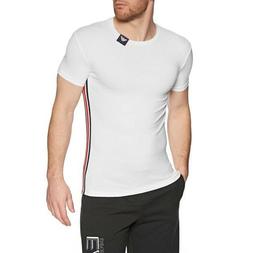 Emporio Armani T-shirt Uomo Art.111035 Banda Laterale Multic