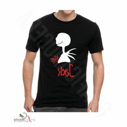 T-Shirt Uomo Halloween il suo Jack Lui divertente festa horr