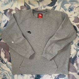 Nike Tech Fleece Crewneck Sweatshirt Felpa Grigia Grey size 