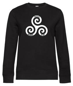 Teen Wolf Alpha Beta Omega Felpa Girocollo Premium Ragazza S