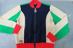 FILA TENNIS CHANDAL GIACCA JACKET JERSEY SUIT VINTAGE RARE I