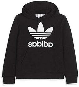  adidas Trefoil Hoodie, Maglietta a Maniche Lunghe Senza Col