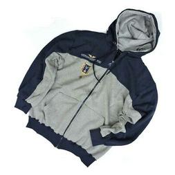 TG 3XL MAXFORT FELPA UOMO TAGLIE FORTI ZIP INTERA CAPPUCCIO 