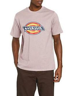  Dickies Horseshoe Tee Men T-Shirt, Rosa , Large Uomo - NUOV