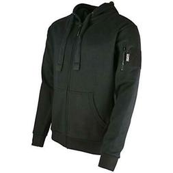  Kombat UK Spec-Ops, Felpa con Cappuccio Uomo, Black, S - NU