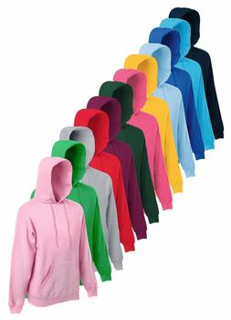 Fruit Of The Loom Felpa Uomo Con Maniche Raglan – Cotone E Poliestere – 260/280 G/m²