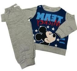 DISNEY TOPOLINO PIGIAMA IN FELPA DI CALDO COTONE INTERLOCK D