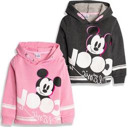 Disney Topolino Ragazze Corto Felpa con Cappuccio Maglione C
