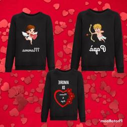 Bimbo Bimba Mamma Pap&agrave; Cupido Famiglia San Valentino Nomi C