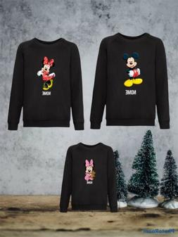 Disney Topolino Minnie Bimbo Mamma Pap&agrave; Cartoni Famiglia Na