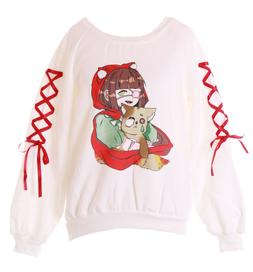 TS-156 Manga Cappuccetto Rosso Wolf Bianco Pastello Dark Lol
