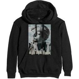 Tupac Shakur 2Pac LA Skyline autorizzato Felpa con Cappuccio
