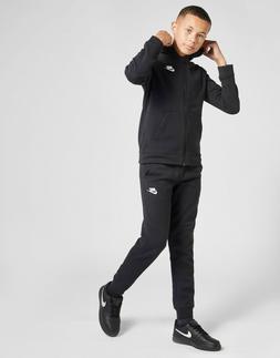 NIKE TUTA AIR IN FELPA BV3634 010 Giacca Zip Cappuccio NERO 