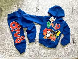 Tuta Bing bambini con polsini 3,4,5 anni blu elettrico blu C