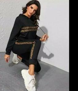 Tuta donna completo fitness sport maglia  felpa pantaloni in