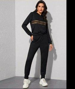 Tuta donna completo fitness sport maglia  felpa pantaloni in