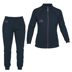 Tuta Donna SLAZENGER Cotone Felpato Full Zip Articolo 41007