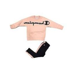 Tuta felpa e pantalone CHAMPION da bambina ragazza rosa nero