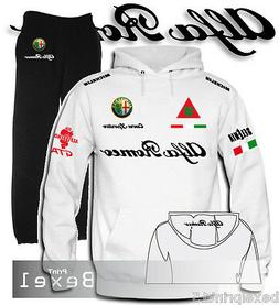 Tuta Felpa Hoodie Printed Alfa Romeo Cuore Sportivo 3 Alfiss