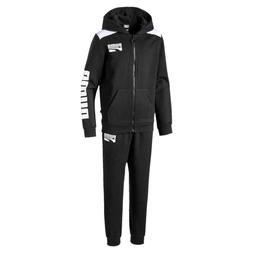Tuta felpa invernale bimbo Puma Rebel full zip cappuccio 580