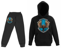 Tuta felpa pesante Harry Potter classe Corvonero nera