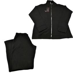 TUTA FULL ZIP DONNA COVERI NERO/BLUNOTTE M/XXL  COVERI 21548