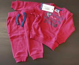 Tuta PRIMIGI Girocollo Rosso Taglia 9 Mesi Bambino NUOVA con
