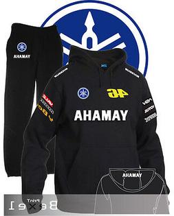 Tuta Hoddie Printed YAMAHA FACTORY R1 R6 Moto GP Felpa Cap P