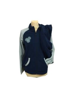 Tuta Lovable in pile con zip