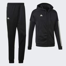 TUTA ADIDAS UOMO ACETATO FELPA CAPPUCCIO PANTALONE POLSINO N