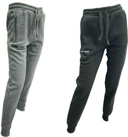 TUTA UOMO DONNA UNISEX PANTALONE FELPATO CON TASCHE ZIP SPOR