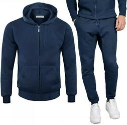 Tuta Uomo Pantaloni e Maglia con Cappuccio Sport Fitness com