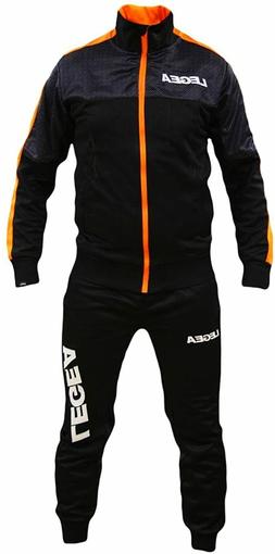 Tute Legea modello Caracas,Nero Arancio fluo