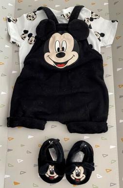 Tutina Felpata Neonato Mickey Mouse Topolino H&M Disney Tg 3