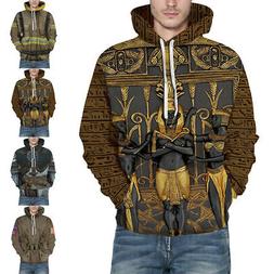 Unisex Uomo Donna 3D Stampa Felpa con Cappuccio Maglione Mag