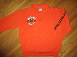 University Syracuse Arancione Felpa 1/4 Zip Collo Giacca IN 