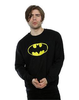 DC Comics Uomo Batman Logo Felpa