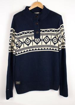 Tommy Hilfiger Uomo Casual collo Alto Felpa Taglia M ASZ913