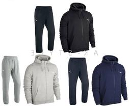 Uomo Nike Cerniera Intera Tuta Club Pile Felpa con Cappuccio
