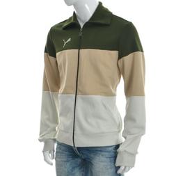 PUMA Uomo Colore Blocco PVC Gratuito Sport Maglione Intera Z