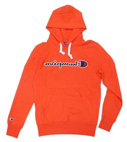 Champion Uomo con Cappuccio Champion Logo Arancione