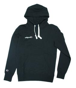 Champion Uomo con Cappuccio Champion Piccolo Logo Black