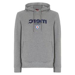 uomo di marca logo bersaglio felpa con