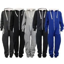Uomo Donna con Cappuccio Tuta Unisex Donna Pile Tutto IN Una
