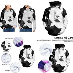3d Unisex Leggero Felpe Con Cappuccio
