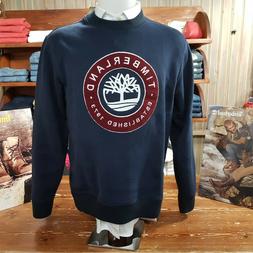 TIMBERLAND UOMO felpa colore BLU' NAVY con stemma listino 11