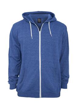 Urban Classics Uomo Felpa con Zip e Cappuccio Melange Felpa