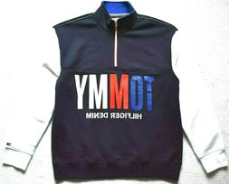Tommy Hilfiger Uomo Firma Mezza Zip IN Pile