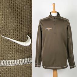 Uomo Nike Golf Quarter Zip SPORTS Felpa Provvidenza San Pete